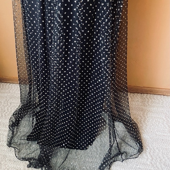 Windsor Long Black Strapless Prom Dress (M) NWOT - Picture 10 of 16